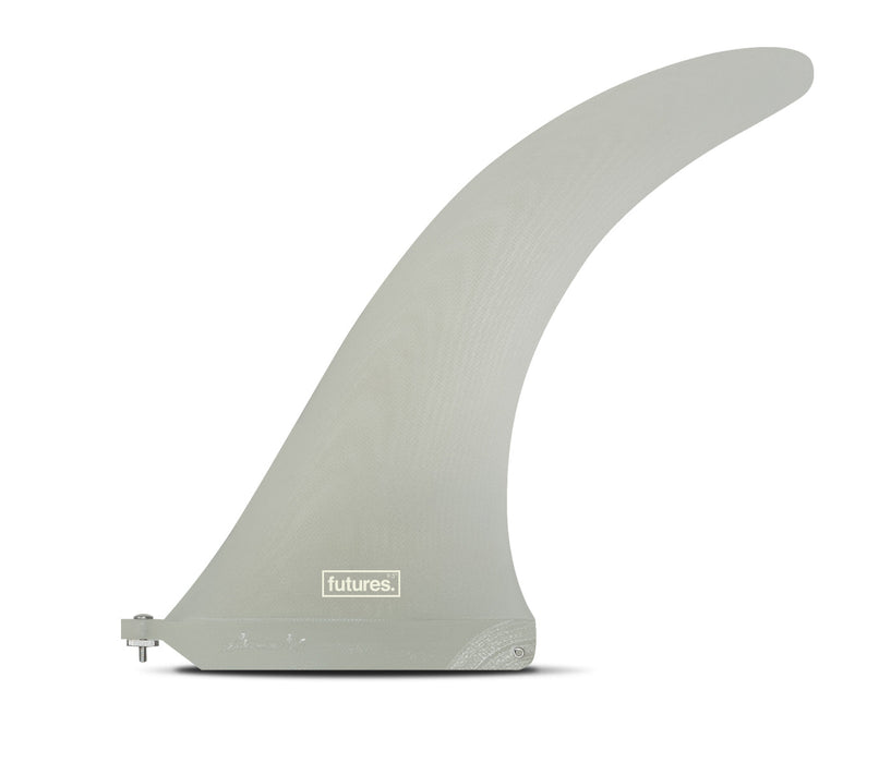 Futures Knost Fiberglass Single Fin-Clear