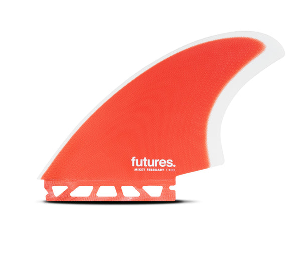 Futures Mikey February Keel-Red/Grey — REAL Watersports