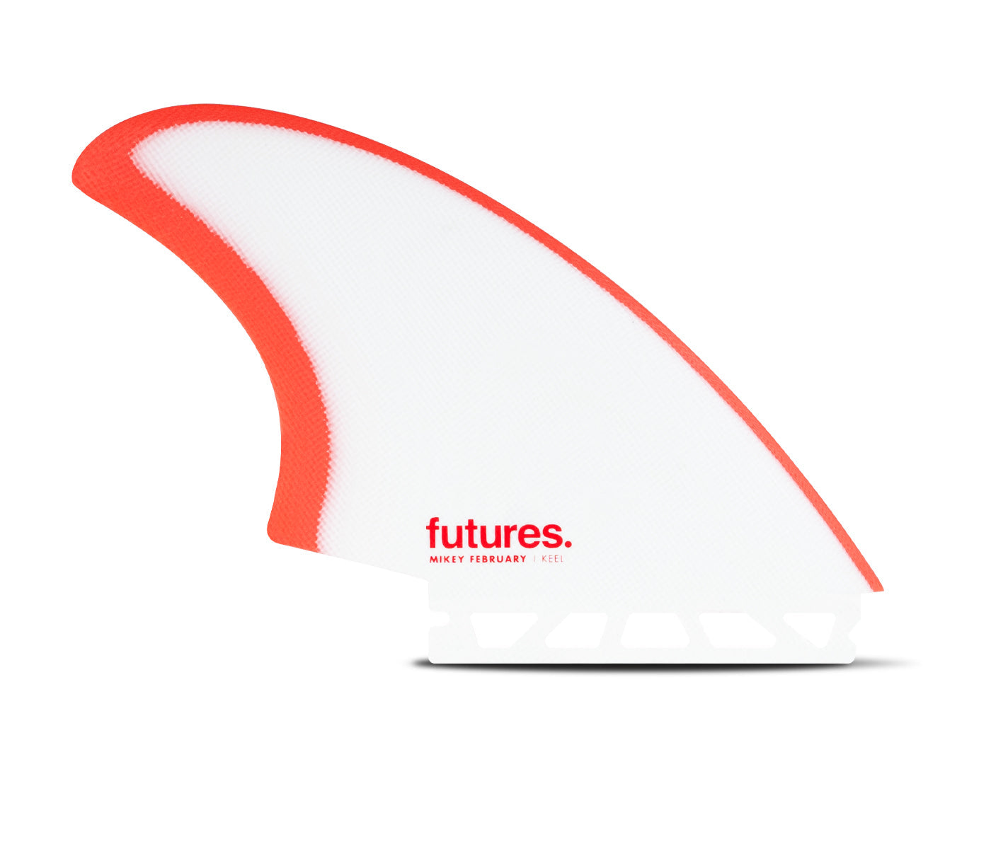 Futures Mikey February Keel-Red/Grey – REAL Watersports