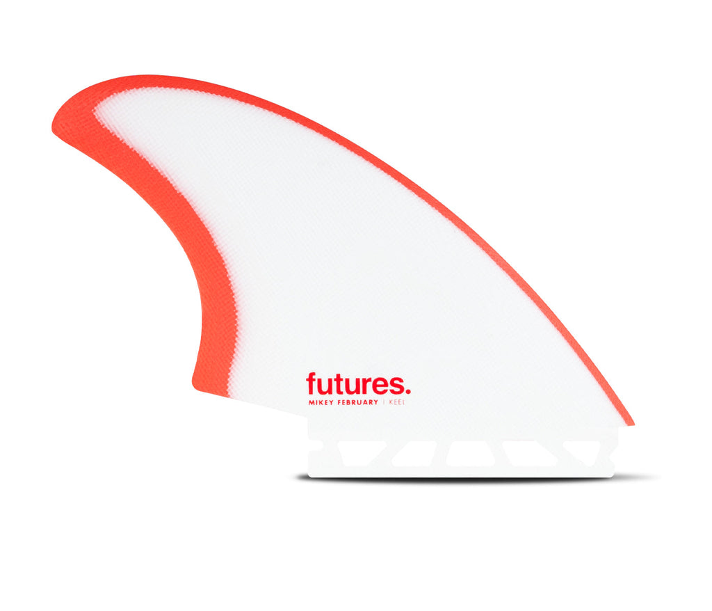 Futures Mikey February Keel-Red/Grey