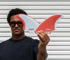 Futures Mikey February Keel-Red/Grey