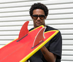 Futures Mikey February Keel-Red/Grey