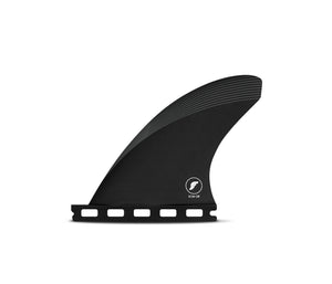 Futures Scimitar Flat HC Quad Rear Fin Set-Black-M/L