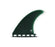 Futures TP1 Control Series Tri Fin Set-White/Green-Large