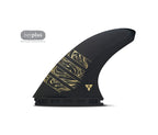 Futures Alpha Vector 3/2 Tri/Quad Fin Set-Carbon/Gold-Medium