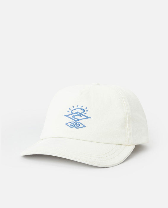 Rip Curl Search Icon Hat-Bone/Bright Blue