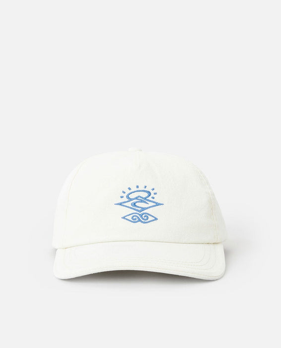 Rip Curl Search Icon Hat-Bone/Bright Blue