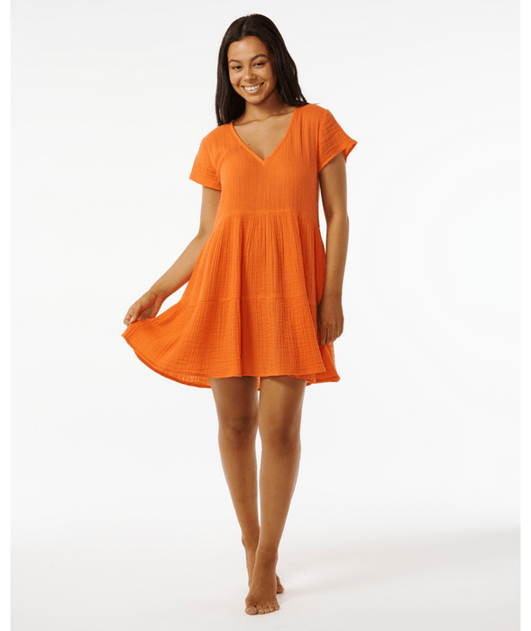 Rip Curl Premium Surf Dress-Bright Orange