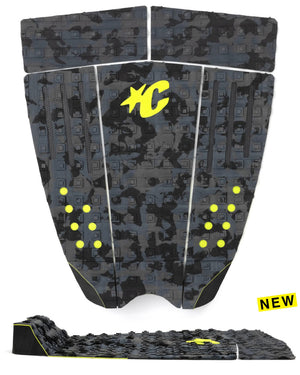 Creatures Ethan Ewing Eco Pin Tail Traction Pad-Carbon Camo Lime