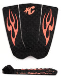 Creatures Griffin Colapinto Sig Traction Pad-Black Fluro Red Flames