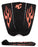 Creatures Griffin Colapinto Signature Traction Pad-Black Fluro Red Flames