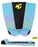 Creatures Italo Ferreira Signature Traction Pad-Fluro Blue Lavendar Swirl Black