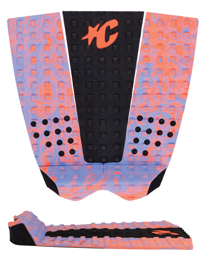 Creatures Italo Ferreira Lite Ecopure Traction Pad-Purple Haze Swirl