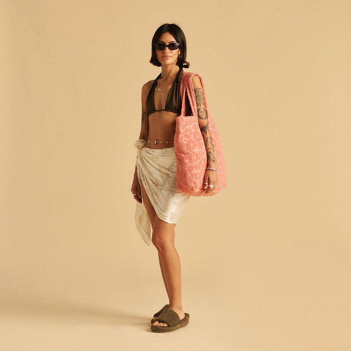 Slowtide Ginny Terry Bag-Guava