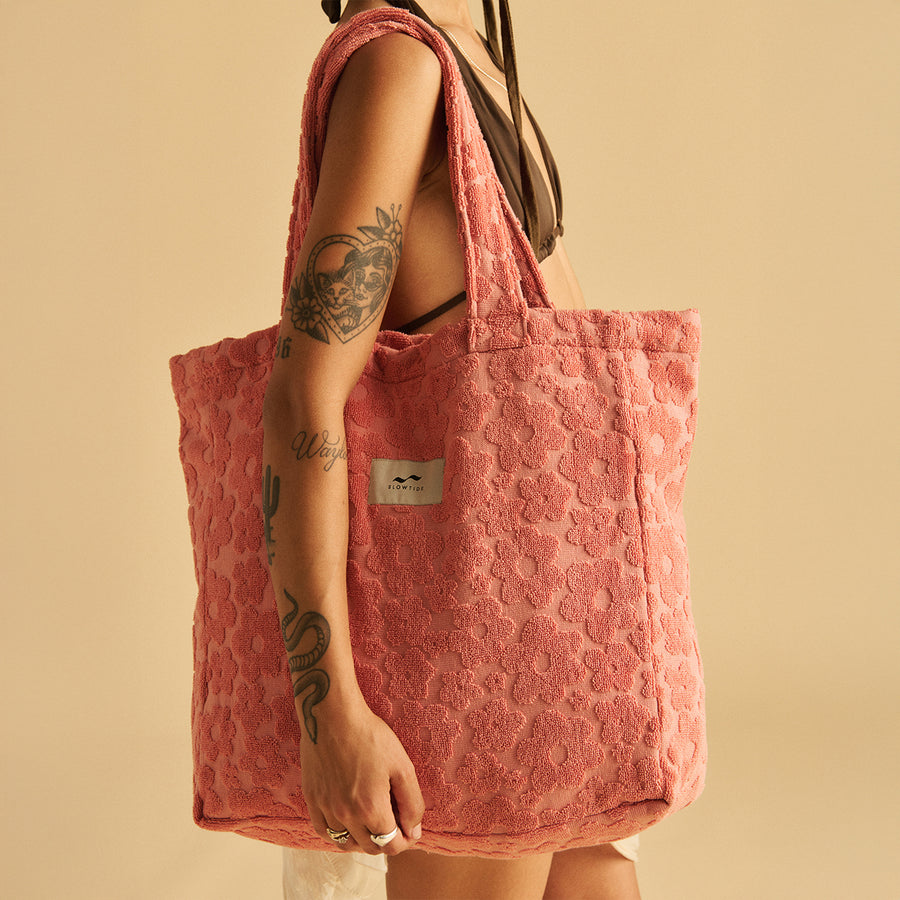 Slowtide Ginny Terry Bag-Guava
