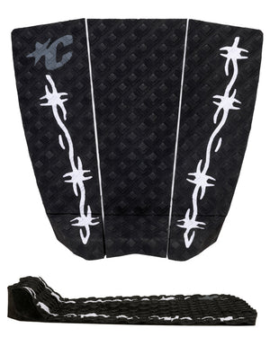 Creatures Jack Freestone Signature Traction Pad-Black Barbed Wire