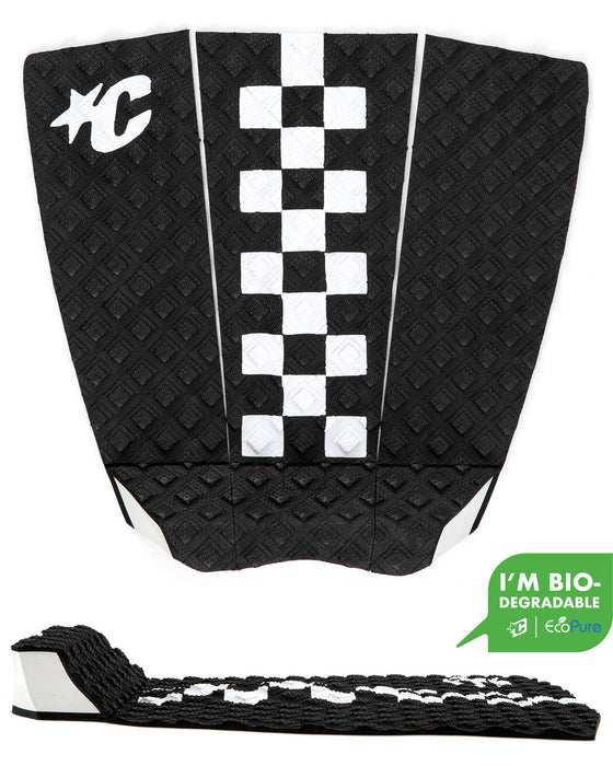 Creatures Jack Freestone Signature Traction Pad-Black White Chex