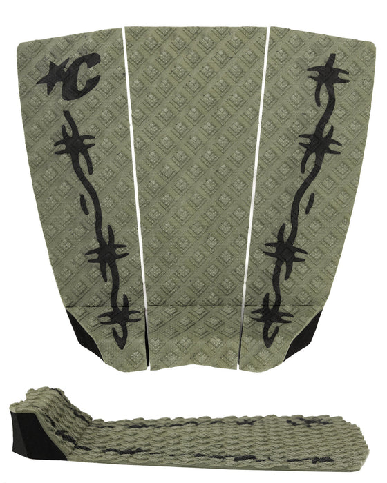 Creatures Jack Freestone Signature Traction Pad-Dark Army Black Barbwire