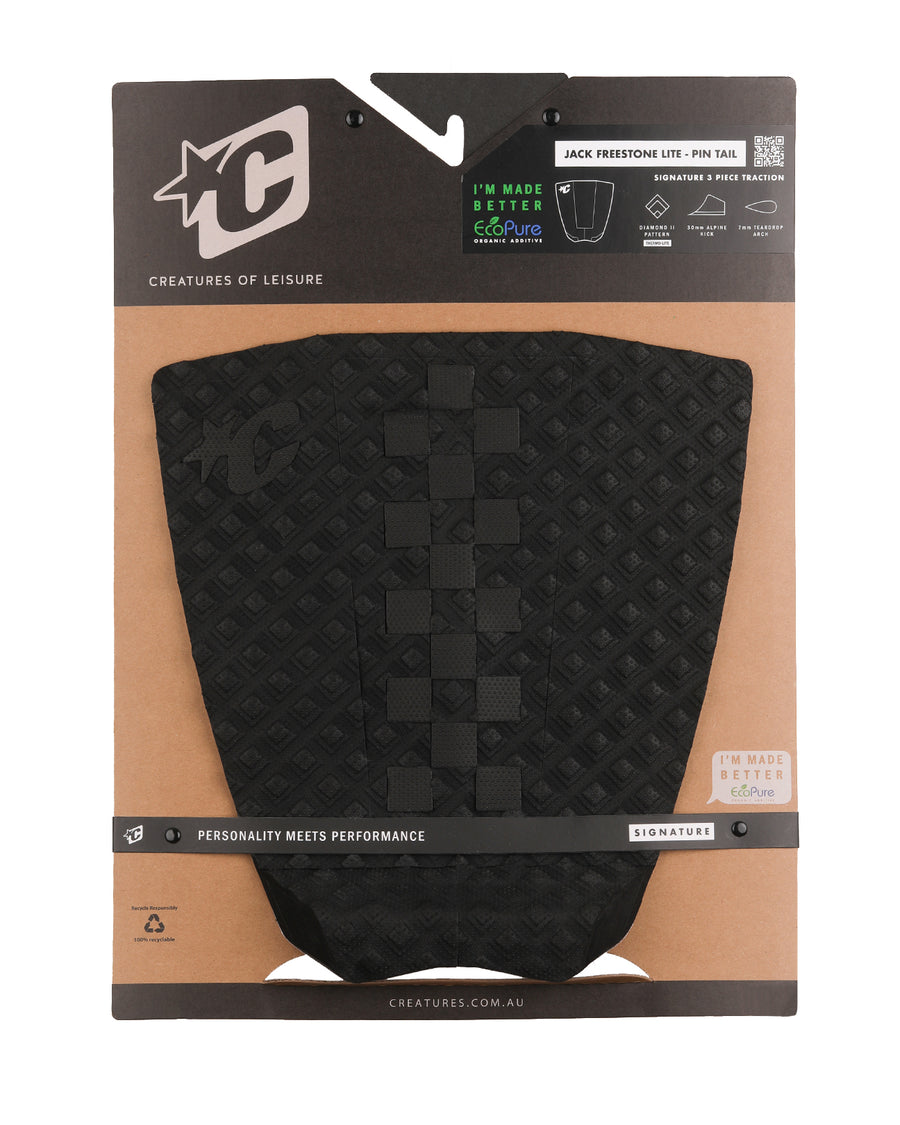 Creatures Jack Freestone Sig Pin Tail Traction Pad-Black Out Chex