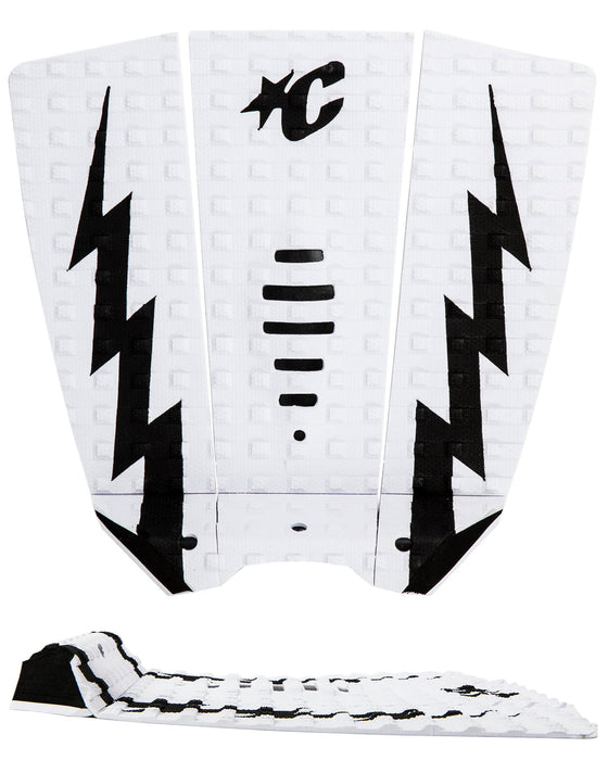 Creatures Mick Eugene Fanning Signature Traction Pad-White Black