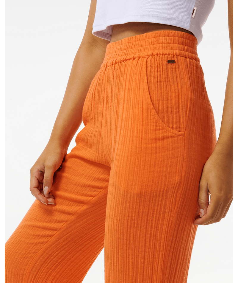 Rip Curl Premium Surf Beach Pants-Bright Orange