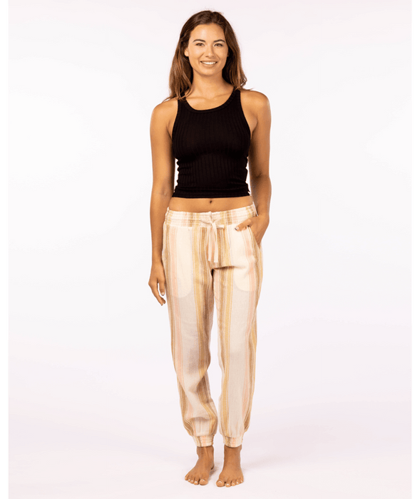 Rip Curl Classic Surf Stripe Pants-Straw