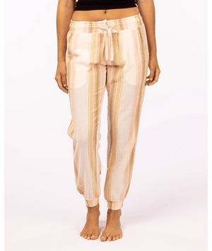 Rip Curl Classic Surf Stripe Pants-Straw