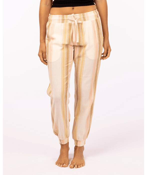 Rip Curl Classic Surf Stripe Pants-Straw