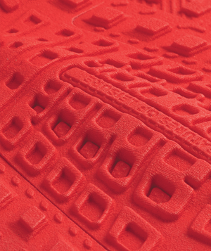 Creatures Proto 1.5 Signature Traction Pad-Eco Fluro Red Flames