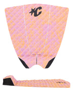 Creatures Signature Pin Tail Traction Pad-Guava Swirl Black