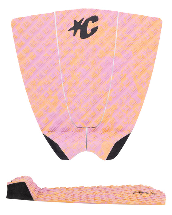 Creatures Signature Pin Tail Traction Pad-Guava Swirl Black