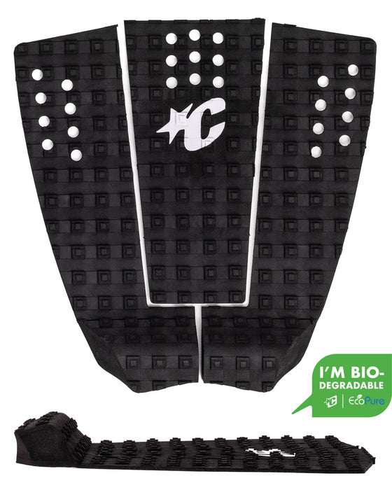 Creatures Reliance III Pin Tail Traction Pad-Black