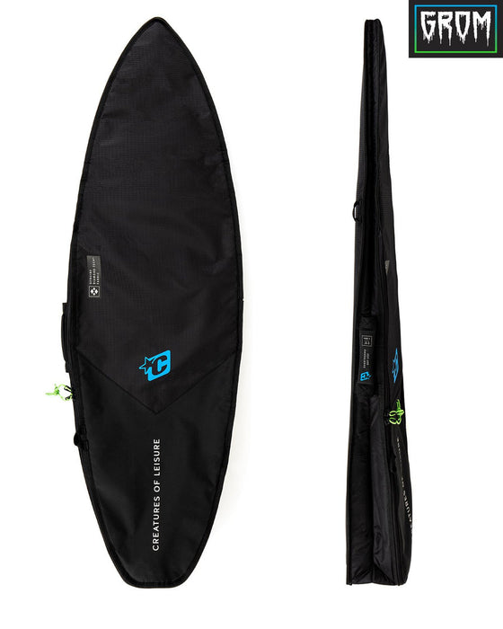 Creatures Grom Day Use DT2 Boardbag-Black Cyan