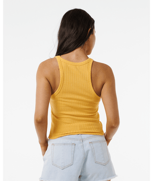 Rip Curl Premium Rib Tank-Orange— Alternate View