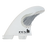 FCS II Gabriel Medina PC Tri Fin Set-Black/White-Medium