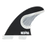 FCS II Gabriel Medina PC Tri Fin Set-Black/White-Medium