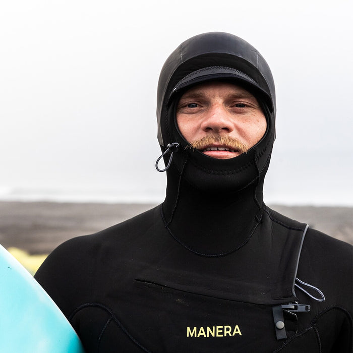 Manera Magma Hooded 5/4/3 FZ Wetsuit-Black