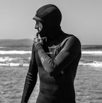 Manera X10D Hooded 4/3 FZ Wetsuit-Black