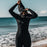 Manera Wmn's Seafarer Hooded 5/4/3mm FZ Wetsuit-Black