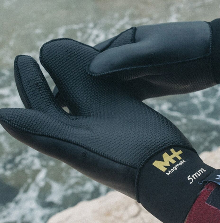Manera MAGMA 5mm Lobster Gloves-Black