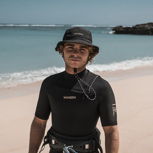 Manera Seafarer Hybrid 2/2 FZ Springsuit-Black— Alternate View
