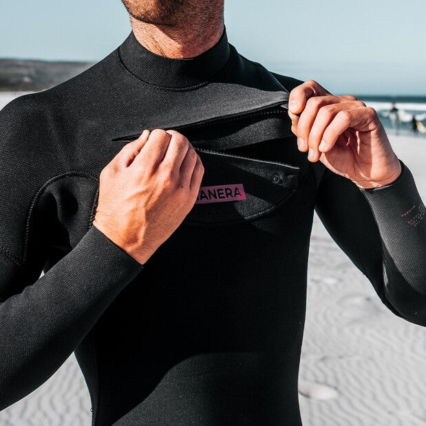 Manera X10D 3/2 FZ Wetsuit-Black