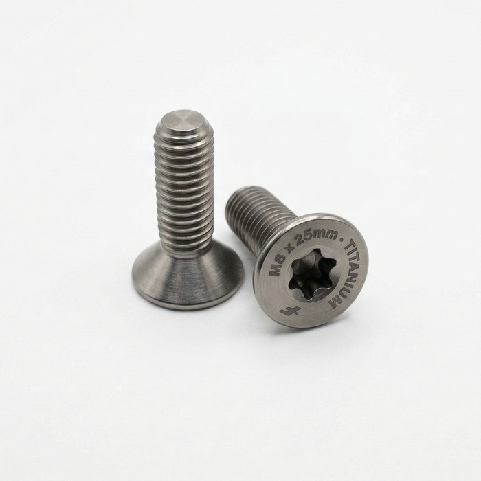 F-One Tapered Head Screw Set-M8-25mm (Titanium T40)