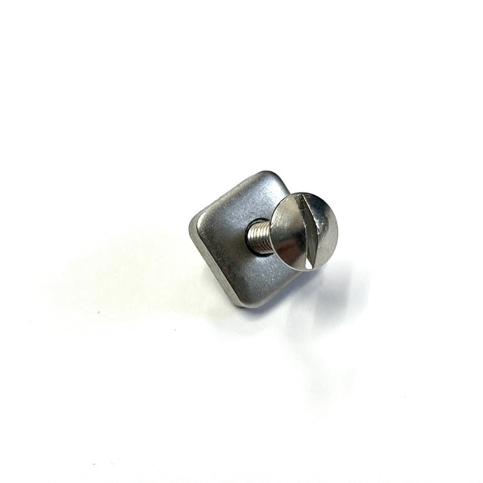 REAL Single Fin Screw w/ Plate