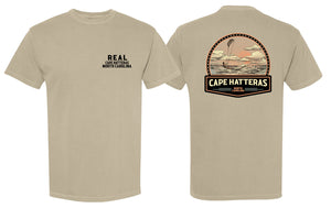 REAL Great Escape Tee-Khaki