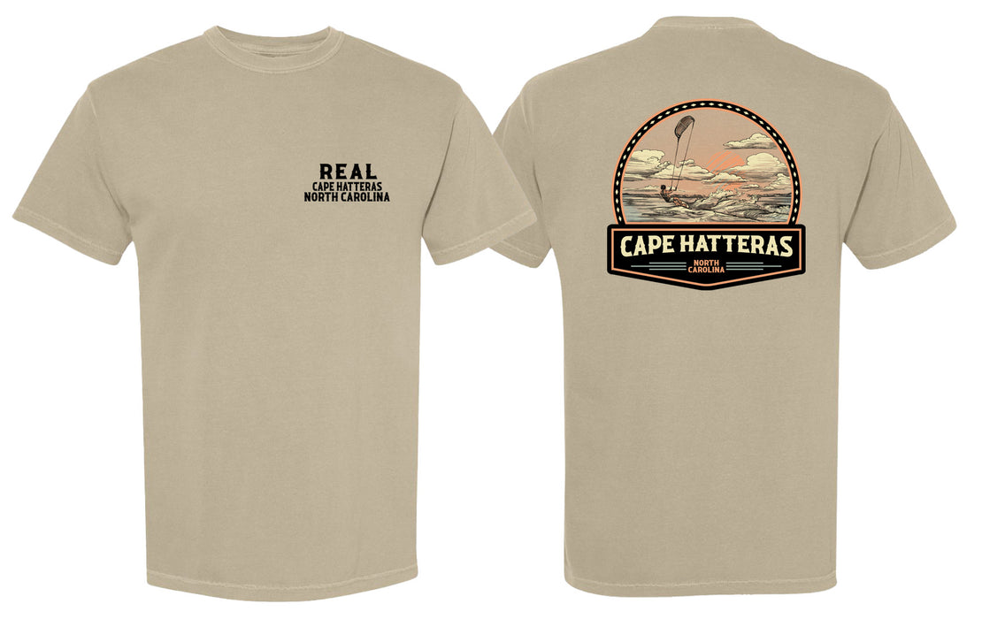 REAL Great Escape Tee-Khaki