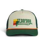 Cordina Trucker - Skiff Foam Hat Hat-Dark Green
