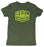 REAL Youth Shred Supply Tee-Military Green