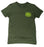 REAL Youth Shred Supply Tee-Military Green