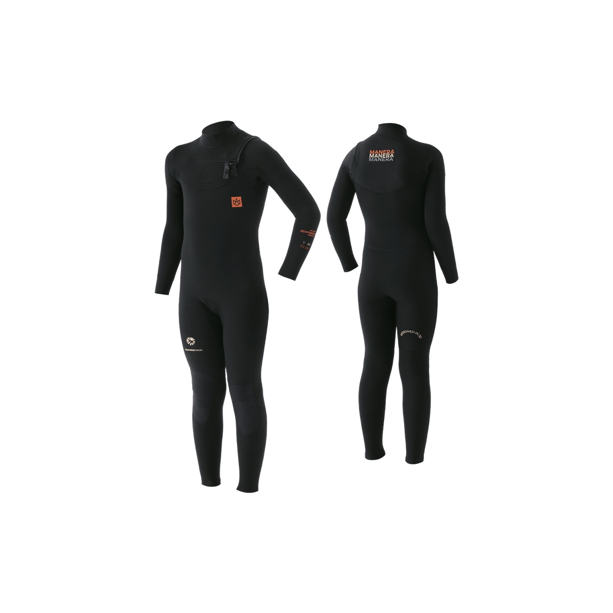 Manera Seafarer Groms 5/3 CZ Wetsuit-Black